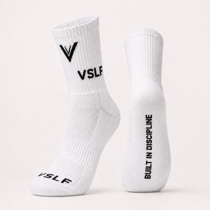 0011. ATHLETIC SOCKS - WHITE