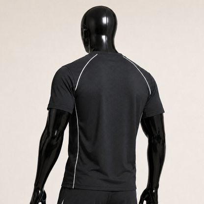 0002. ATHLETIC PERFORMANCE T-SHIRT - BLACK