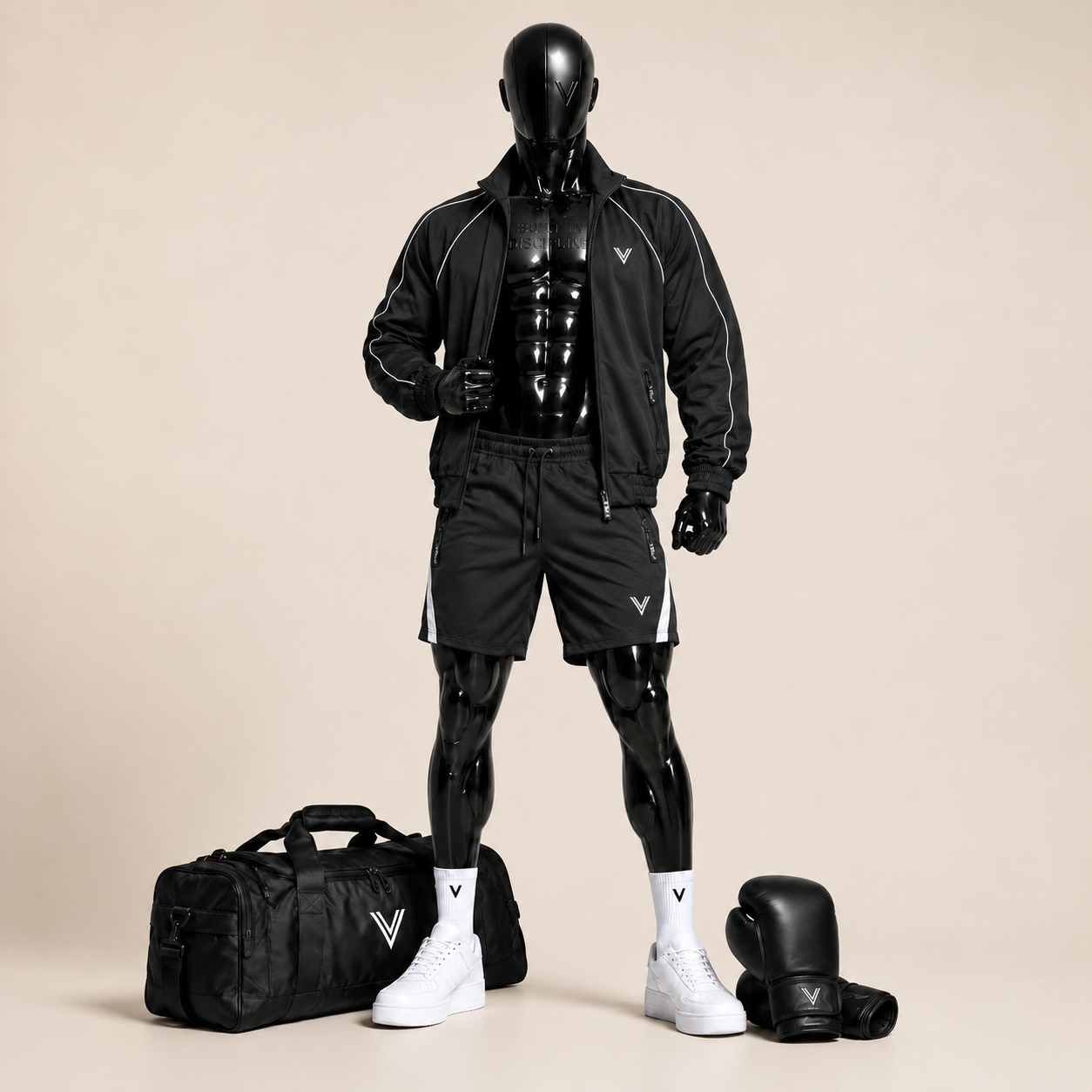 0001. PERFORMANCE TRACK SET - BLACK