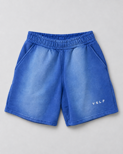 Sun Faded Shorts - Washed Blue