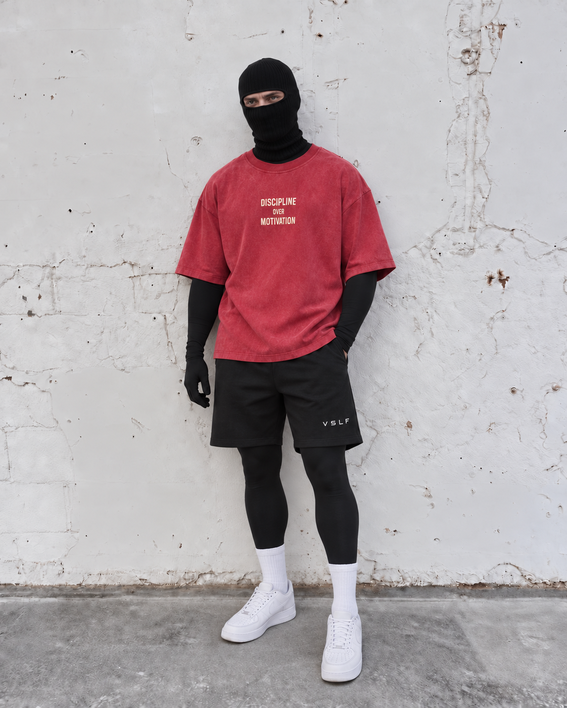 D.O.M Tee - Washed Red