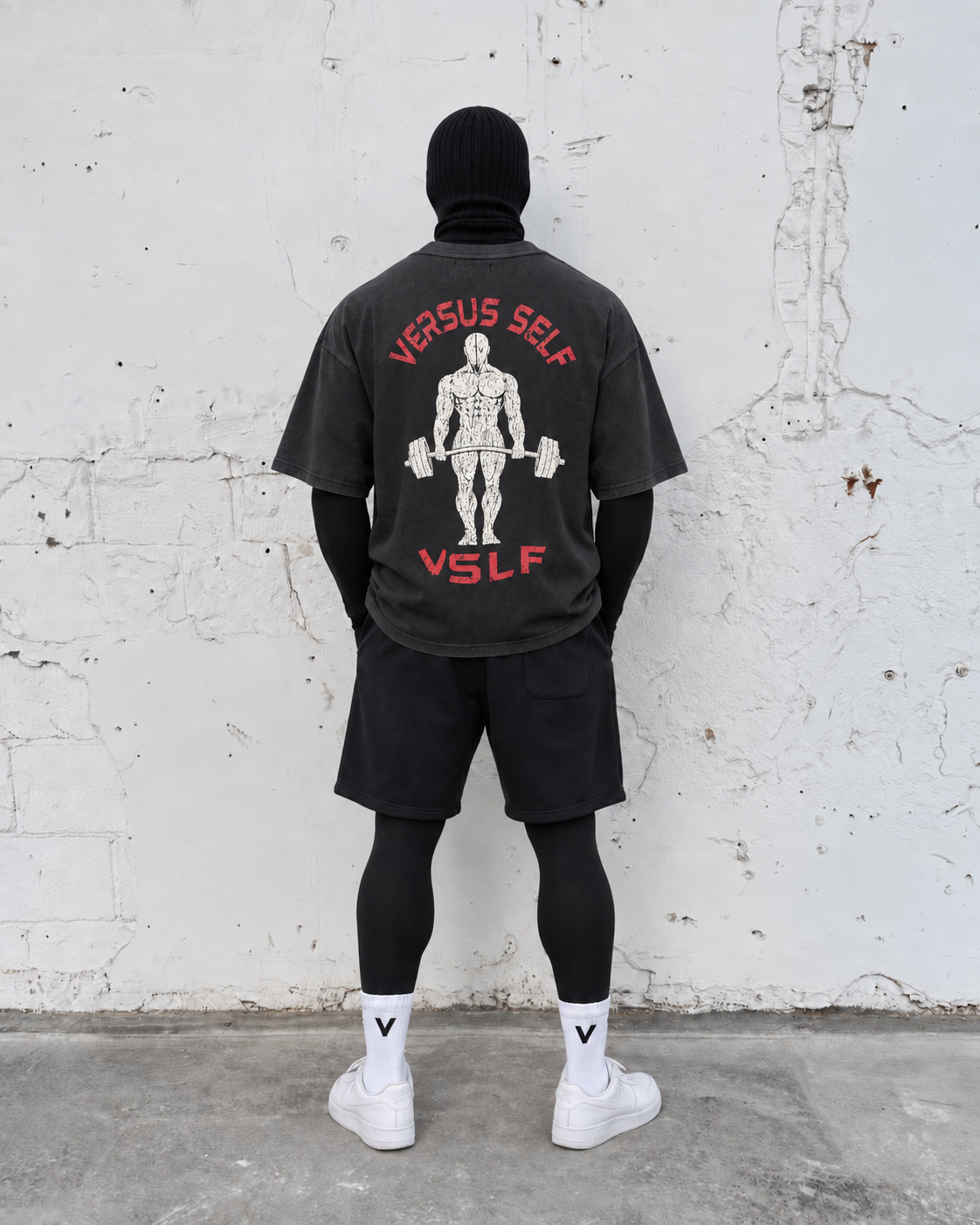 V Deadlift Tee - Black