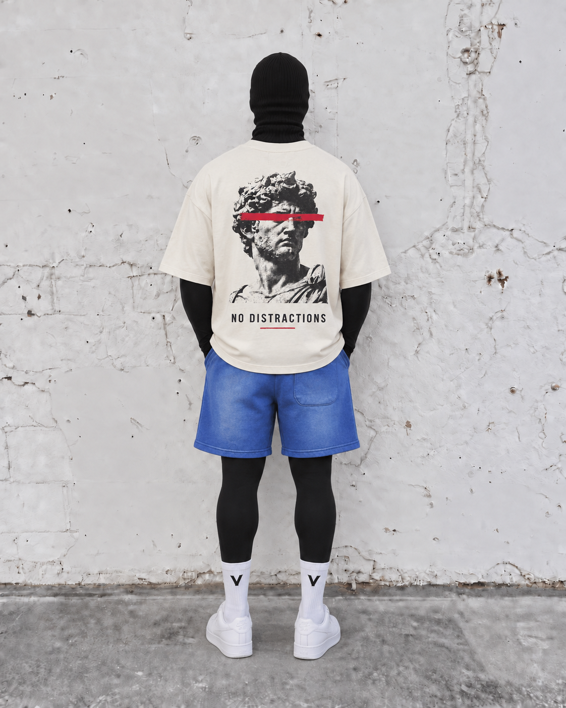 No Distractions Tee - Off White