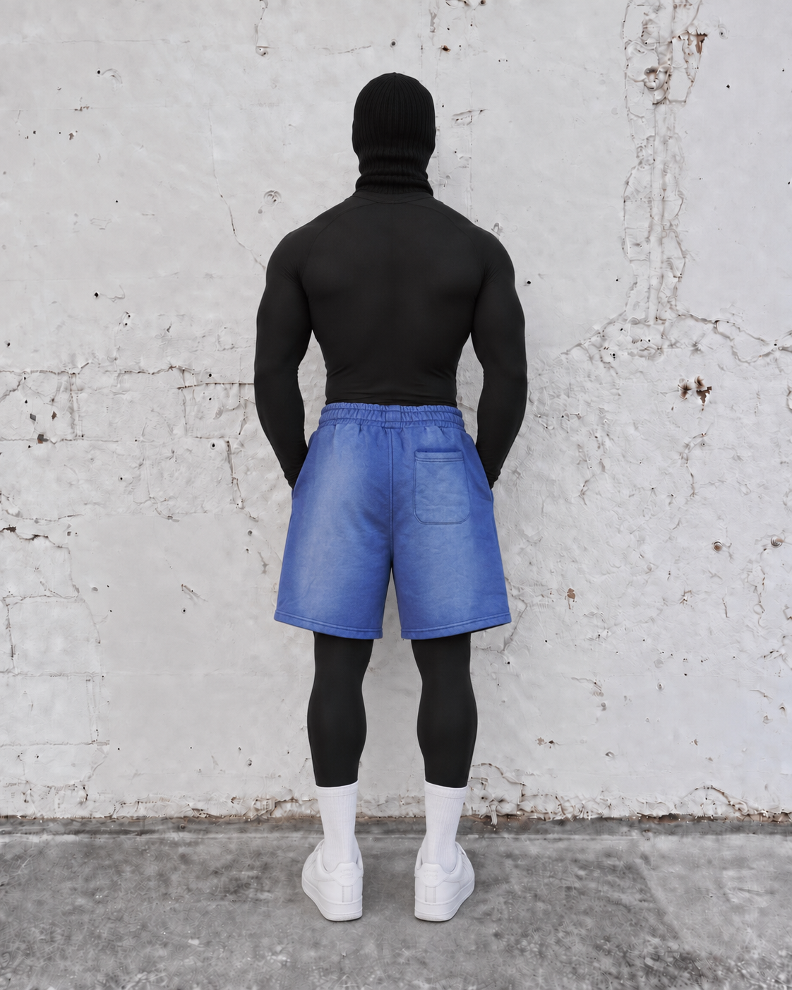 Sun Faded Shorts - Washed Blue