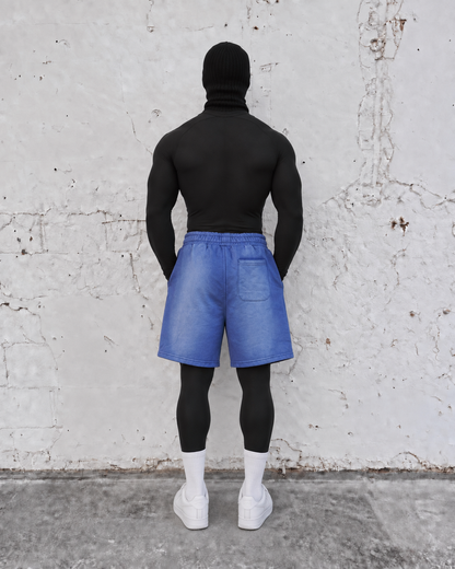 Sun Faded Shorts - Washed Blue