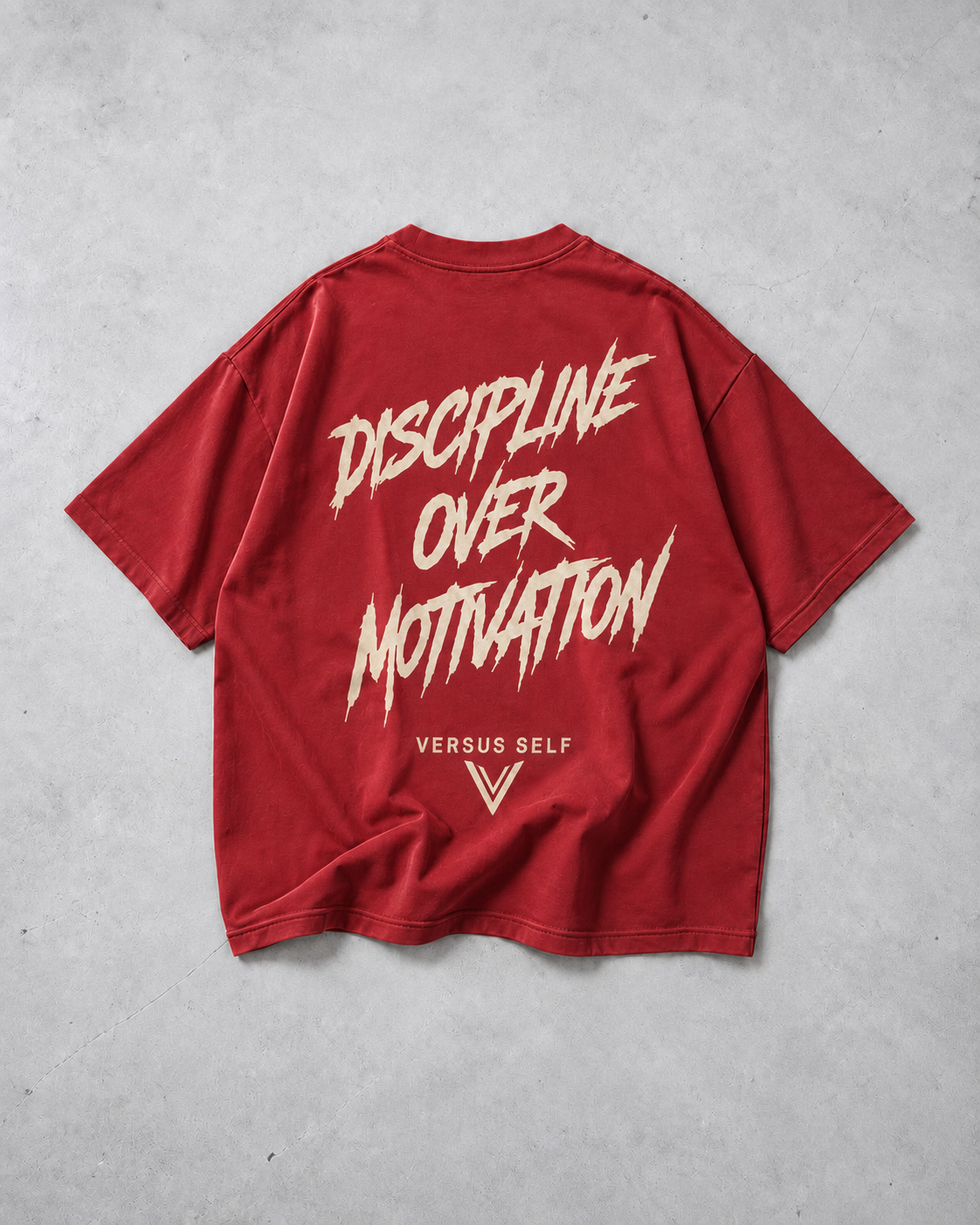 D.O.M Tee - Washed Red