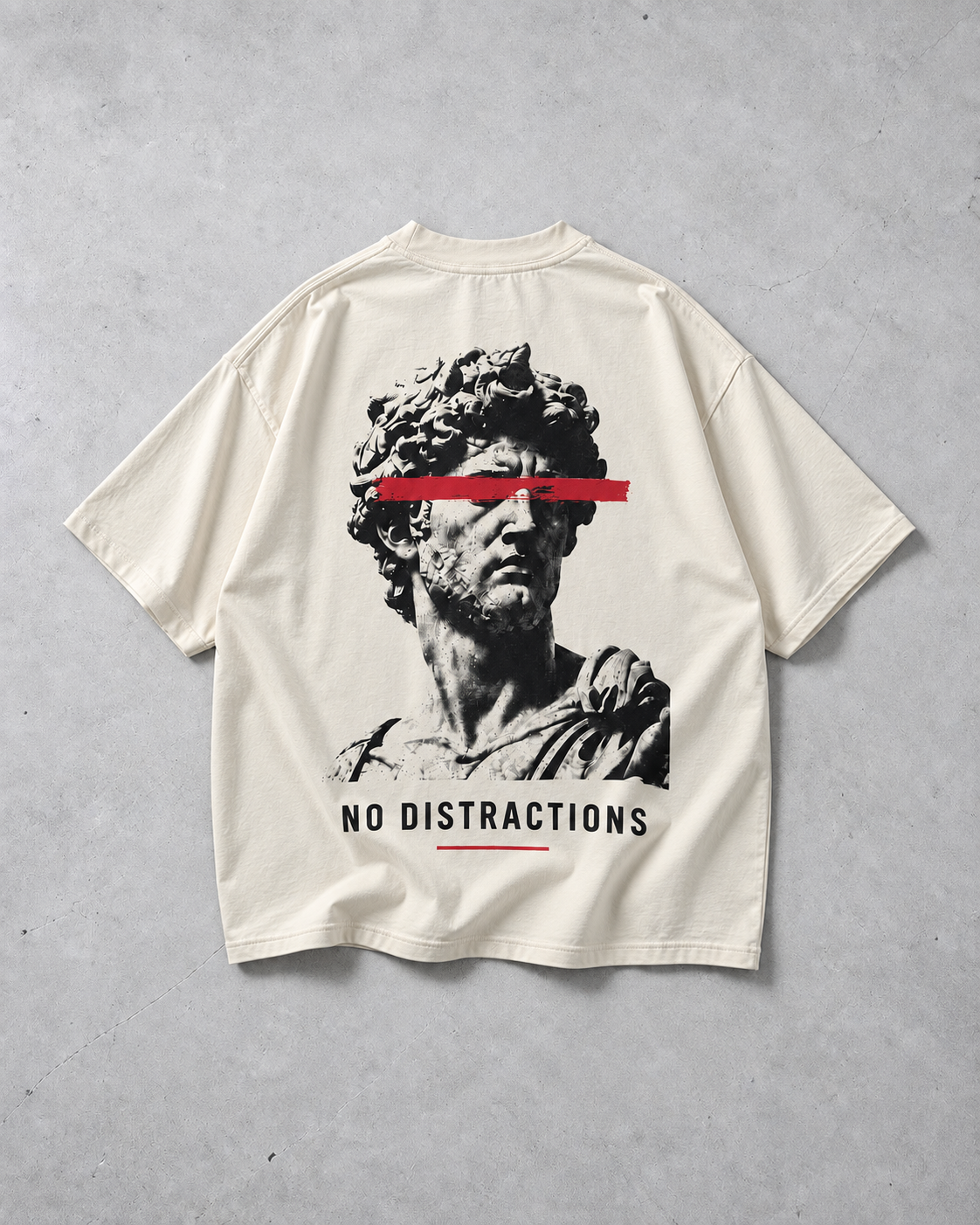 No Distractions Tee - Off White