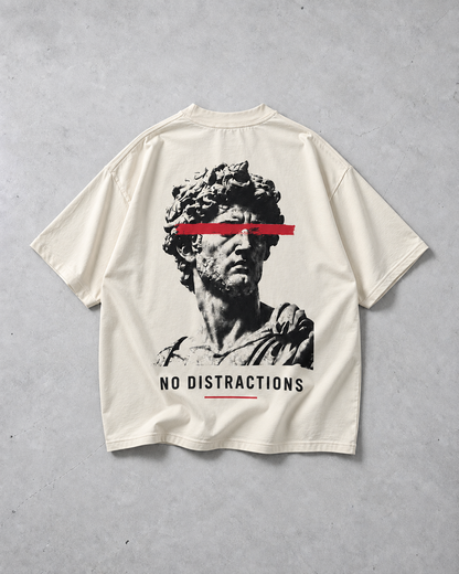 No Distractions Tee - Off White